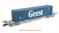 TT6033 Hornby TOUAX Sffgmss IFA Wagon GEEST 45ft Container